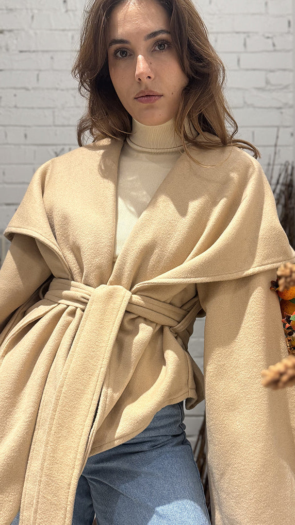 The Sand Drape Jacket