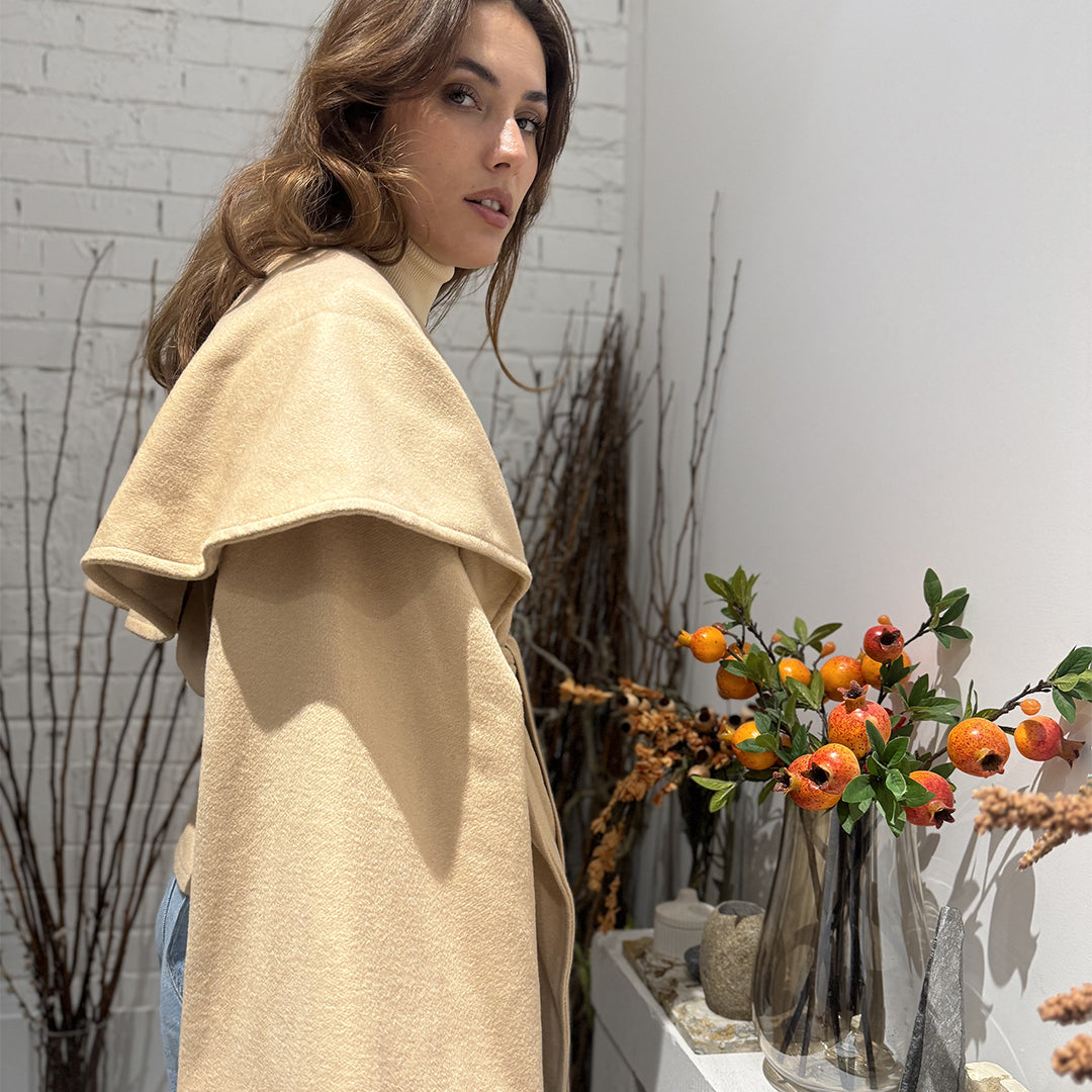 The Sand Drape Jacket