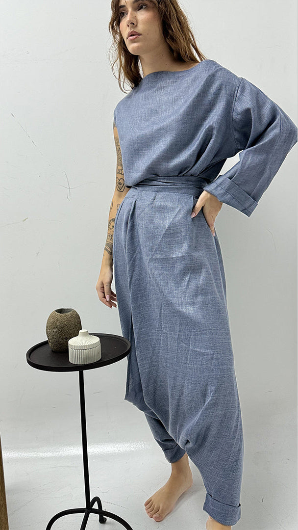 The Slate Drape Set