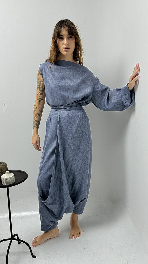 The Slate Drape Set