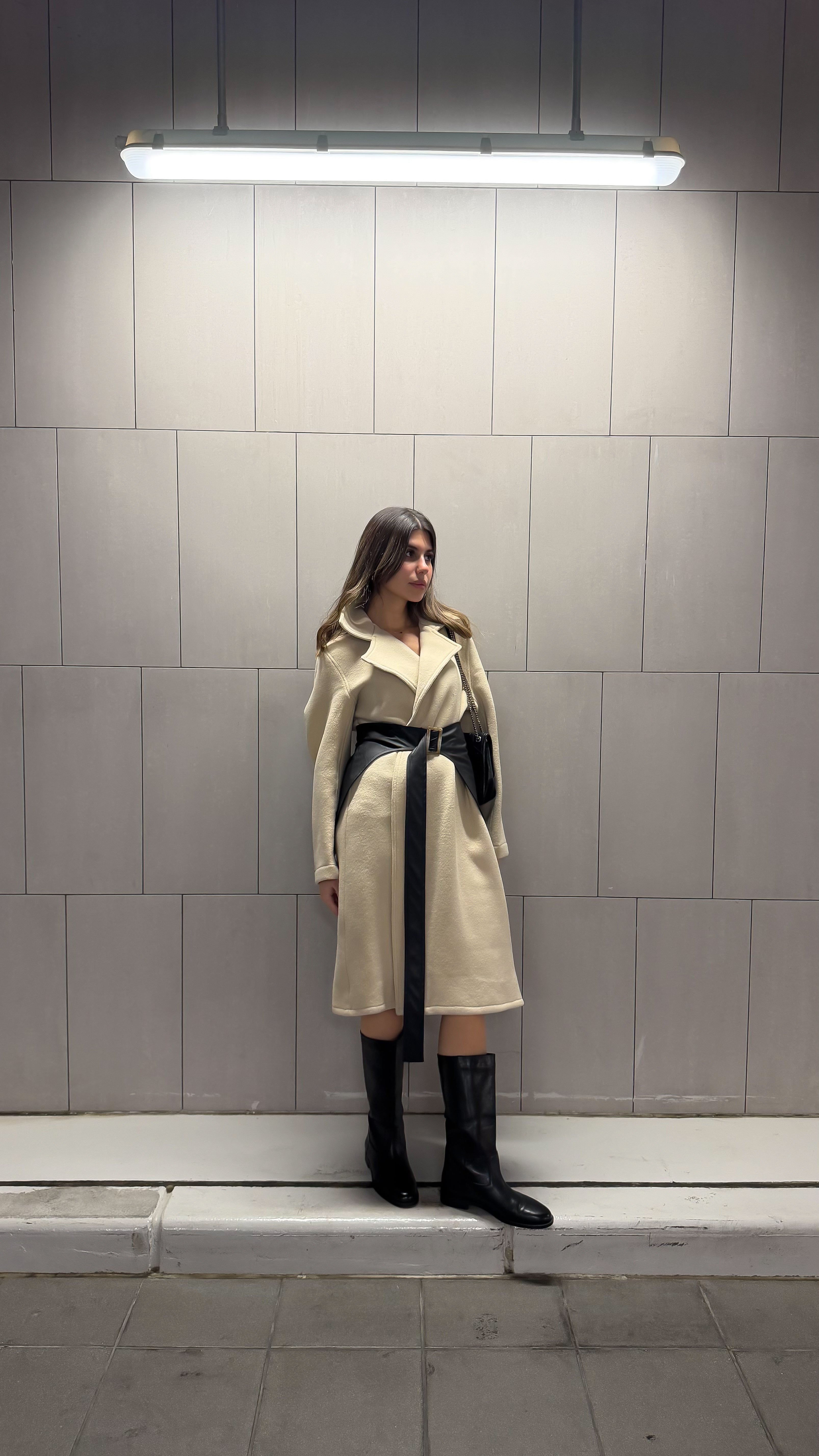 The Axis Belted Trench