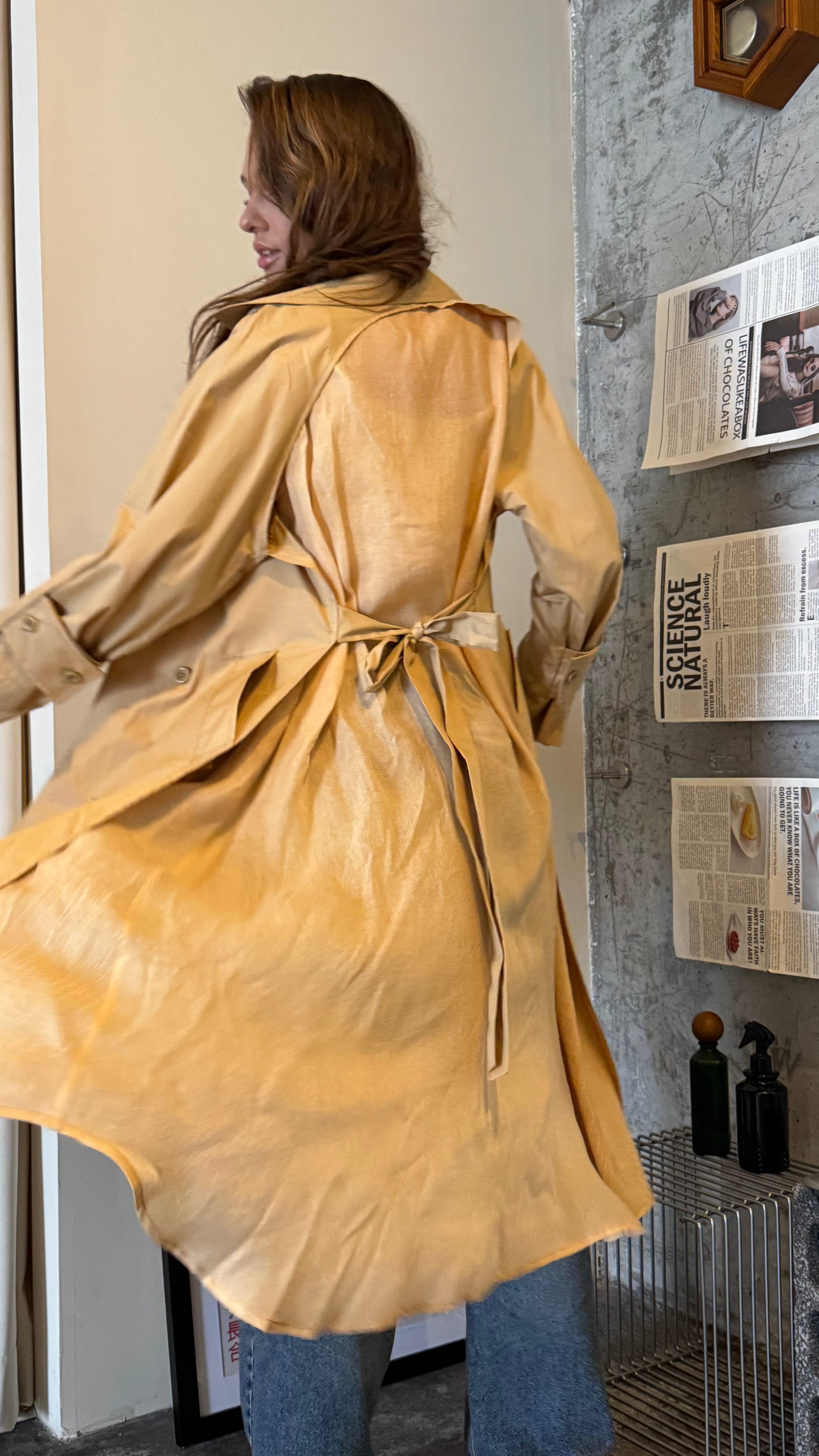 Detailed Stylish Trench Coat