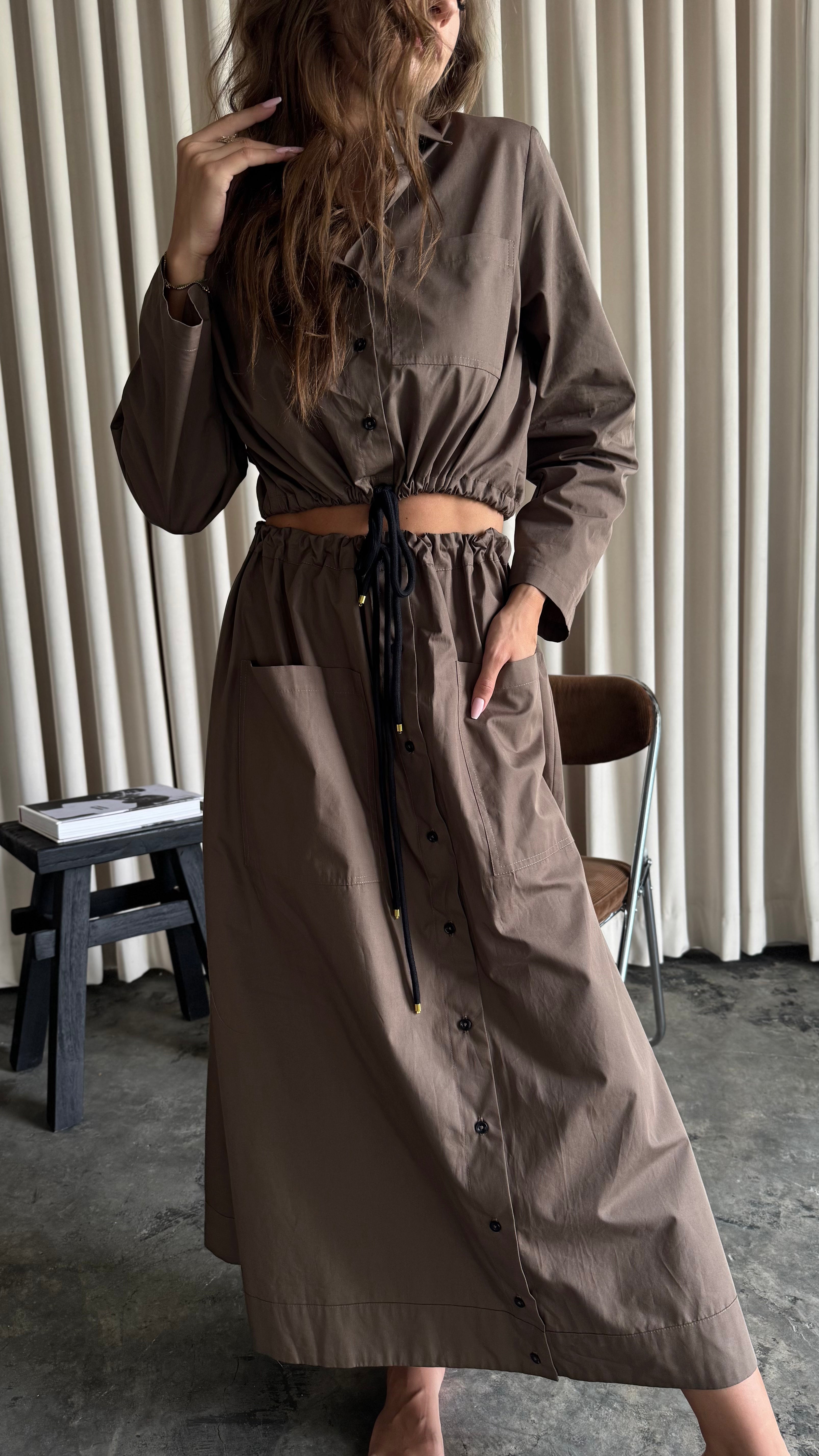The Terra Cargo Skirt Set
