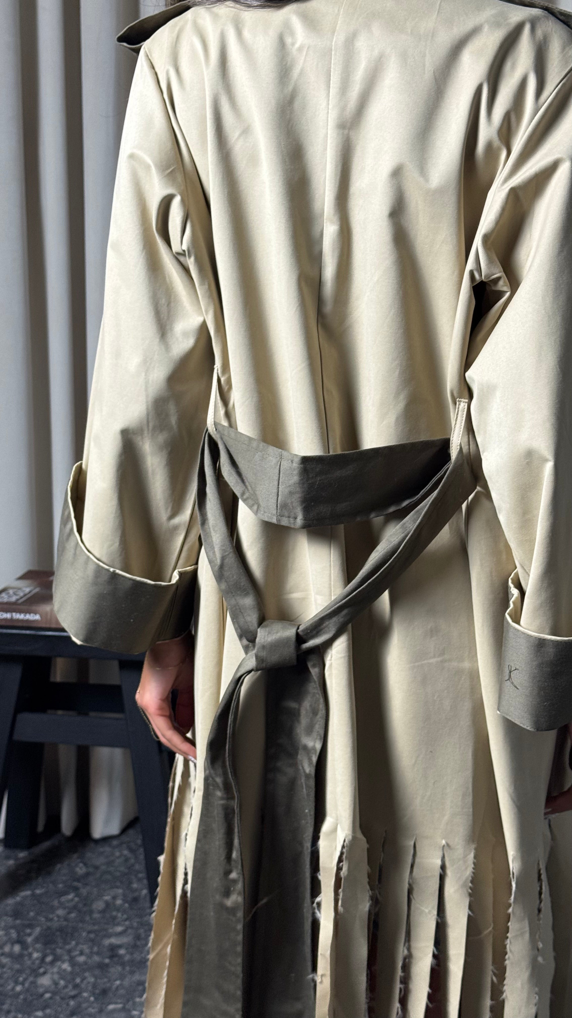 Faultline Tassel Coat