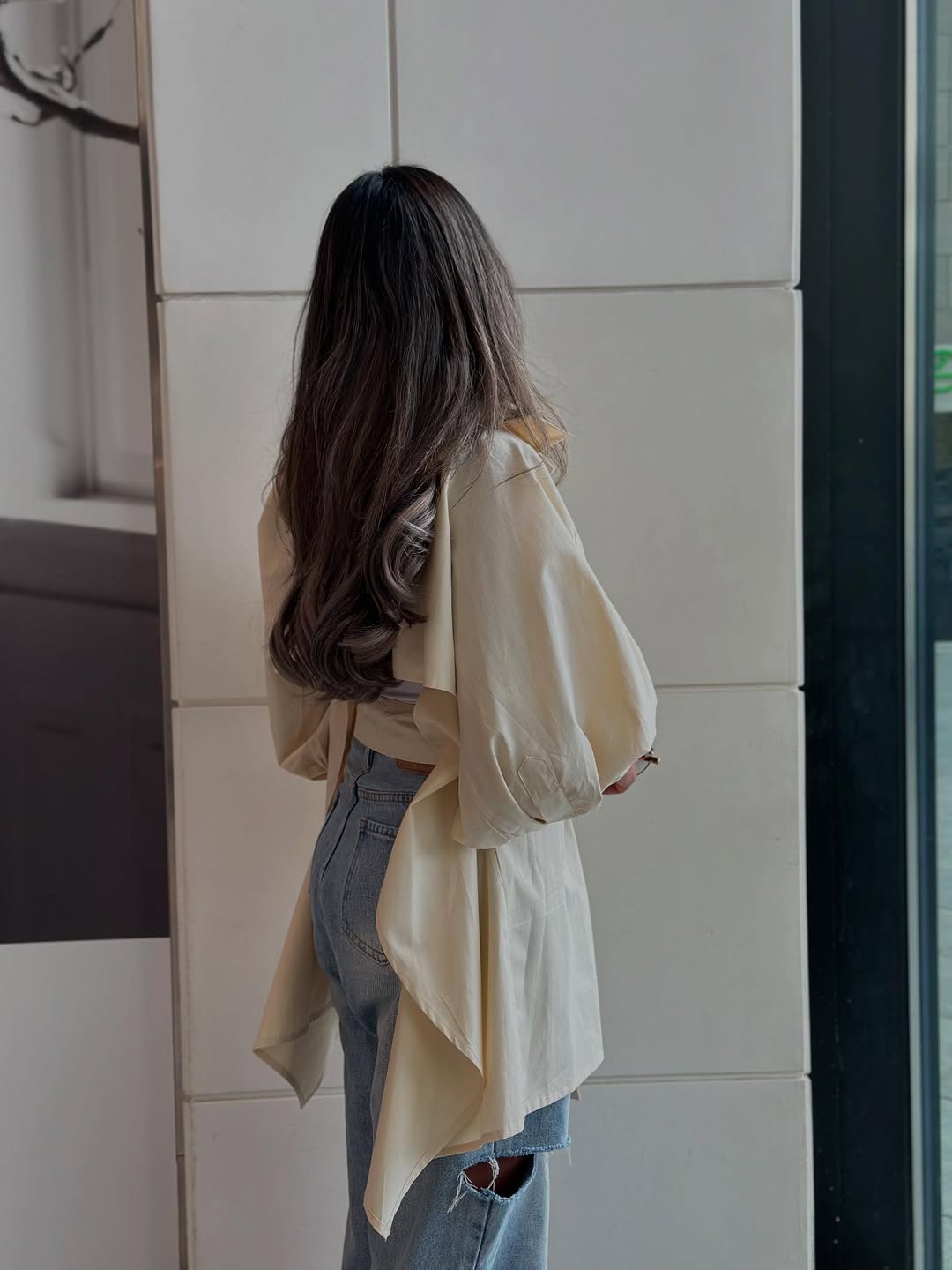 Sculpted Grace Belted Blouse