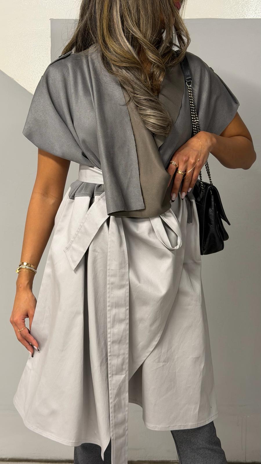 Geometric Draped Trench
