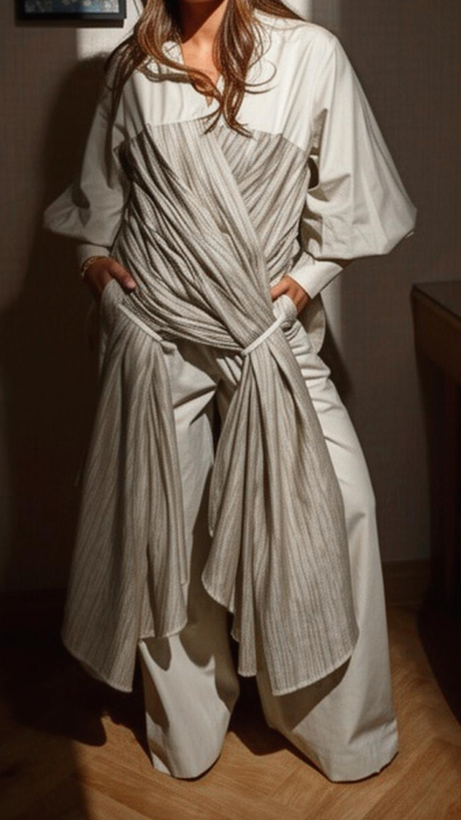 Desert Drape Elegance Set Ivory