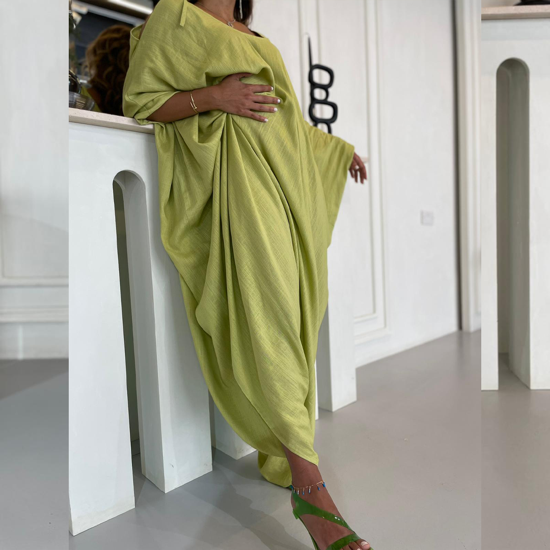Cold Shoulder Harem Jumpsuit