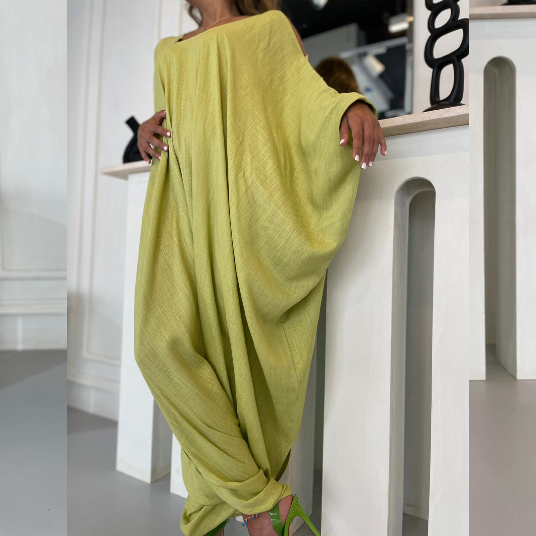 Cold Shoulder Harem Jumpsuit