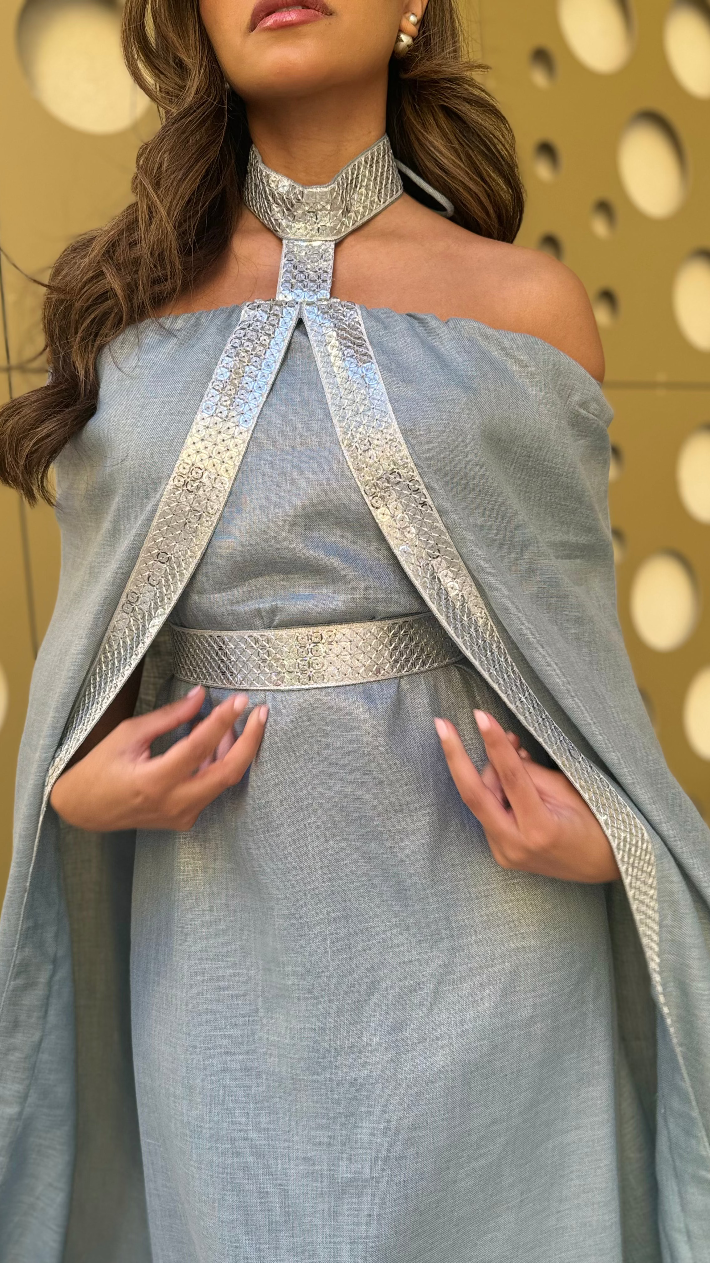 Celestia Shimmer Kaftan