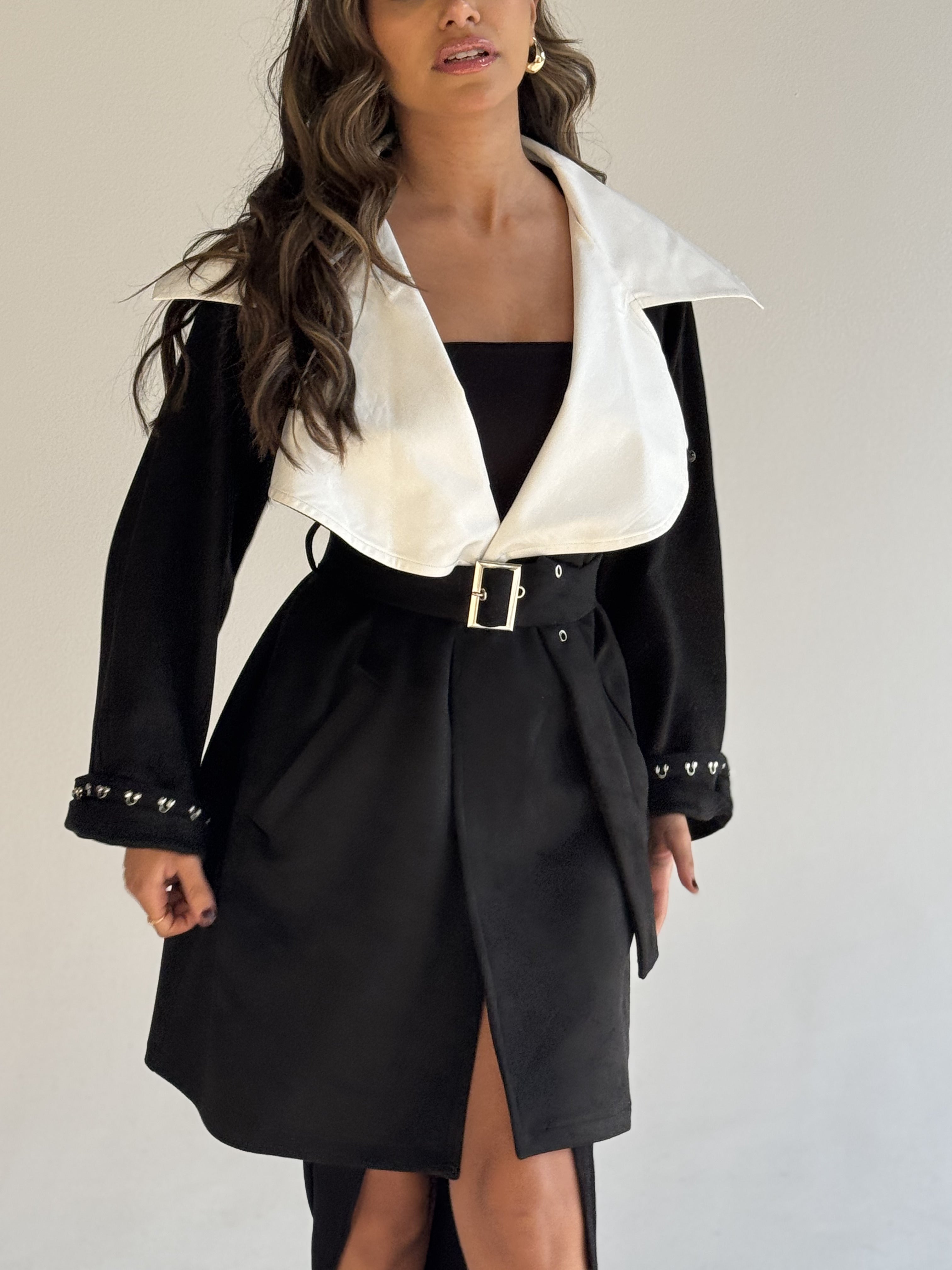 Two Tone Short Jacket