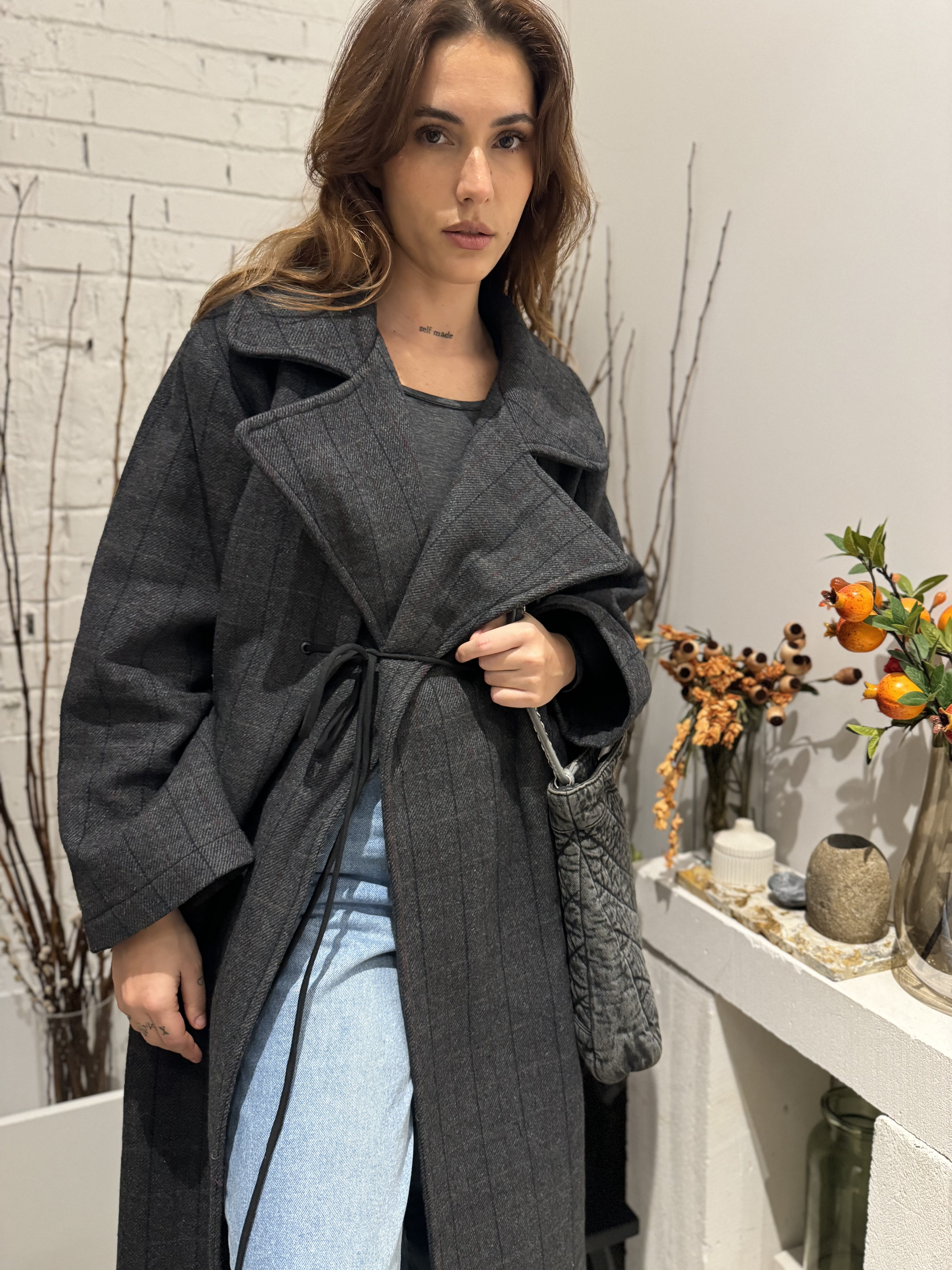 Detailed Long Coat