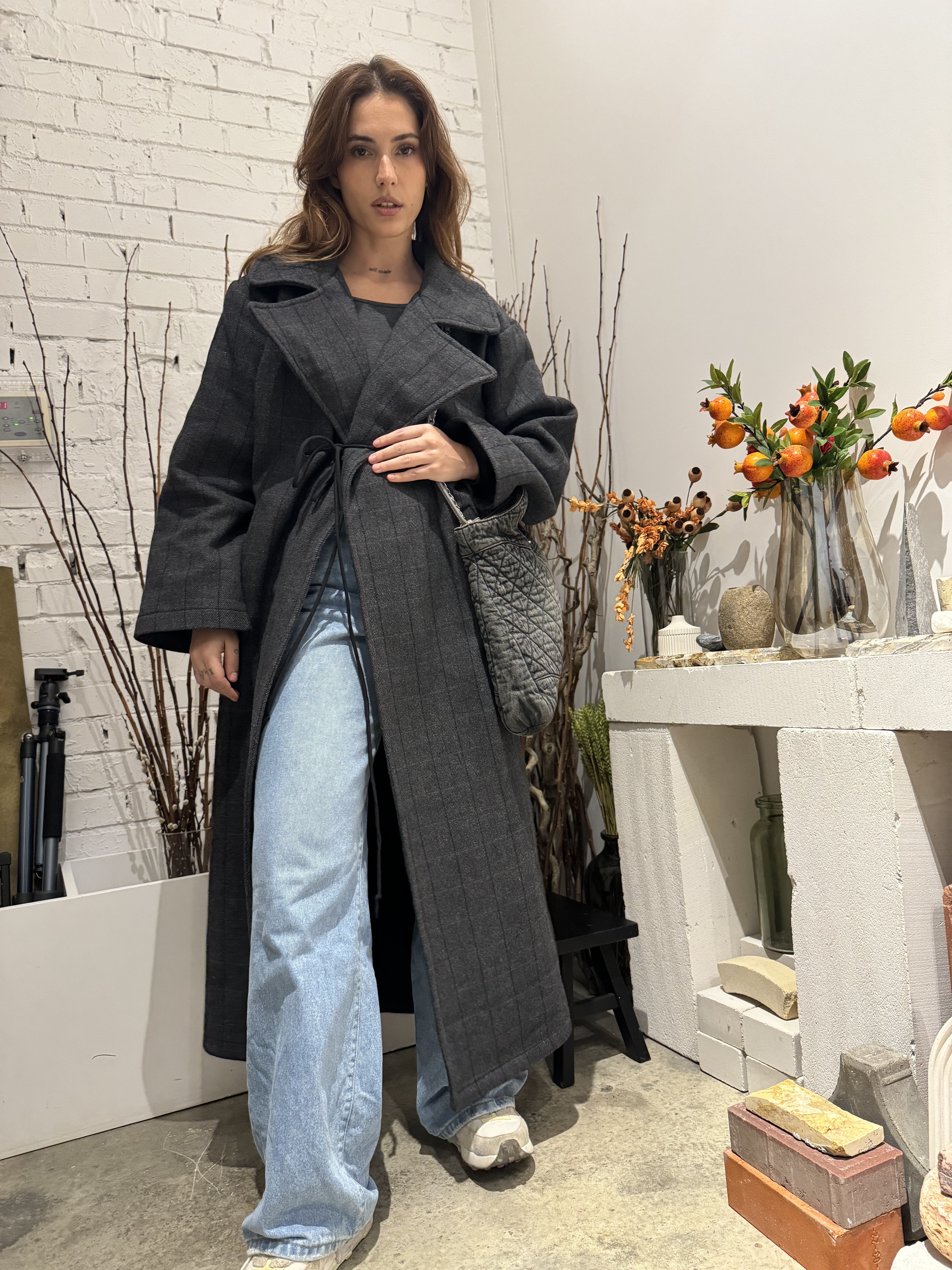 Detailed Long Coat