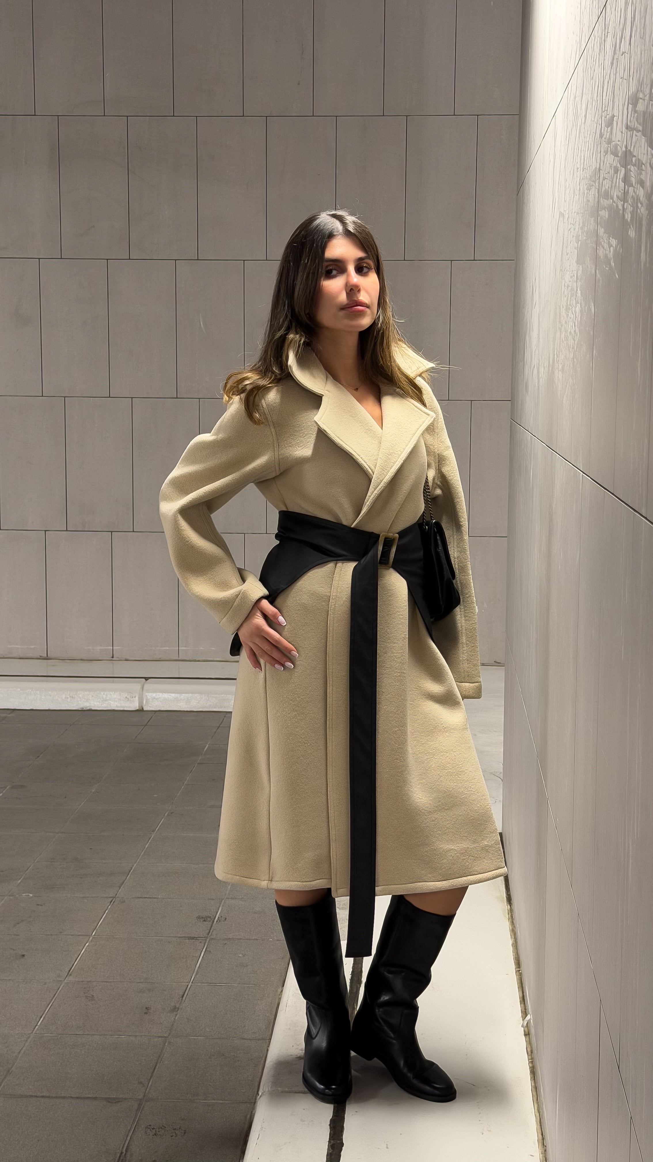 The Axis Belted Trench