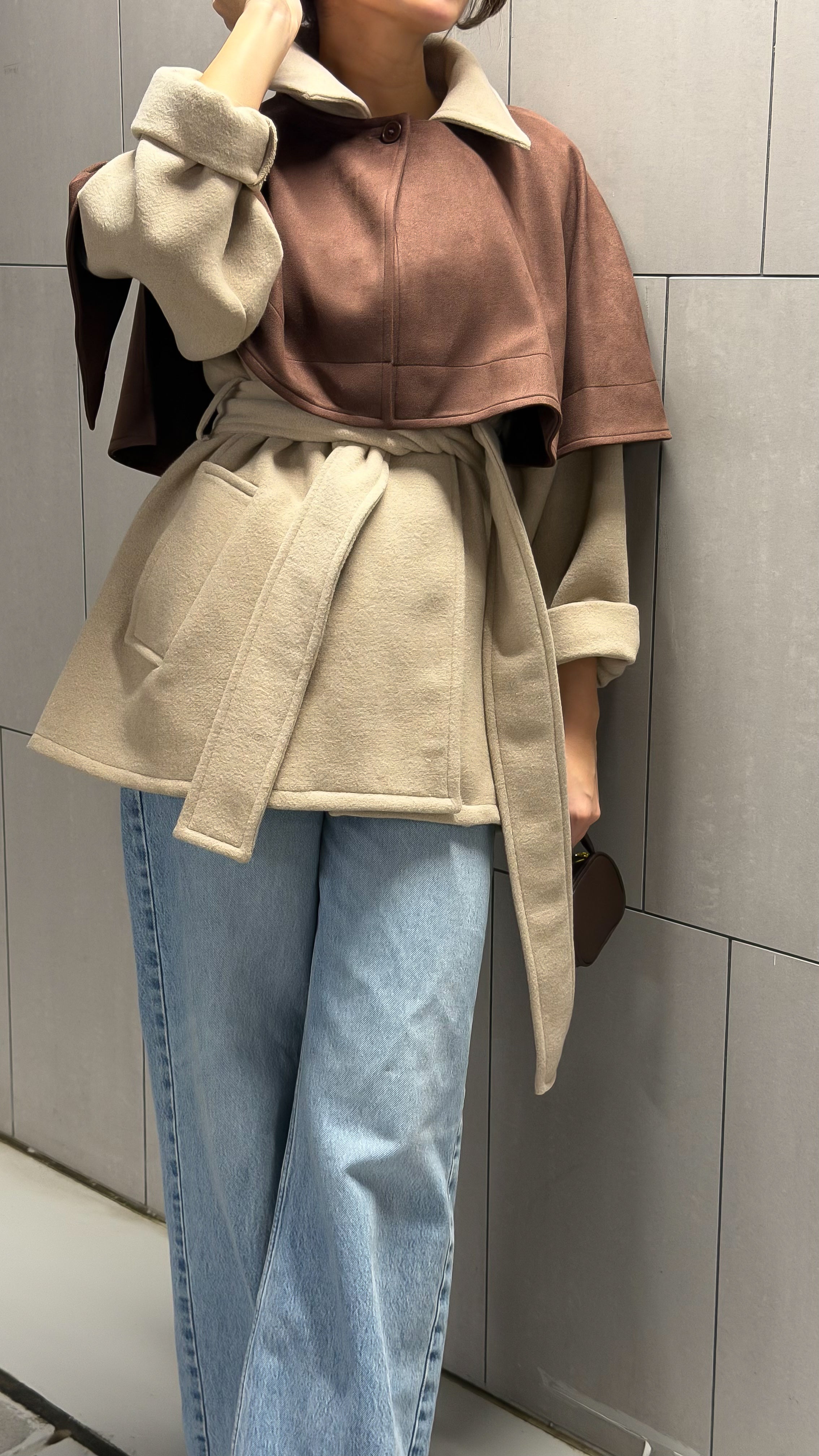The Bastion Cape Coat