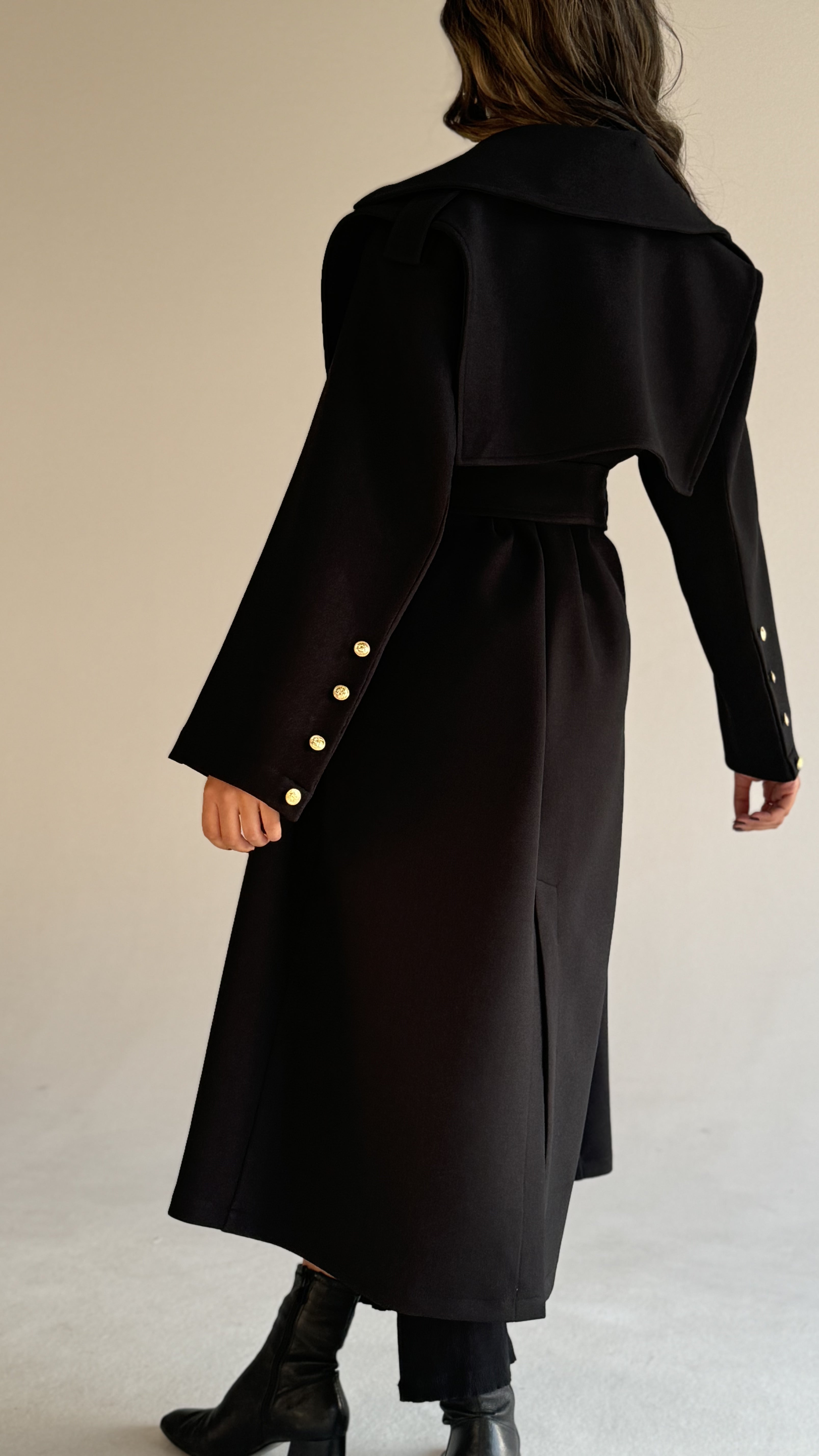 Detailed Trench Coat