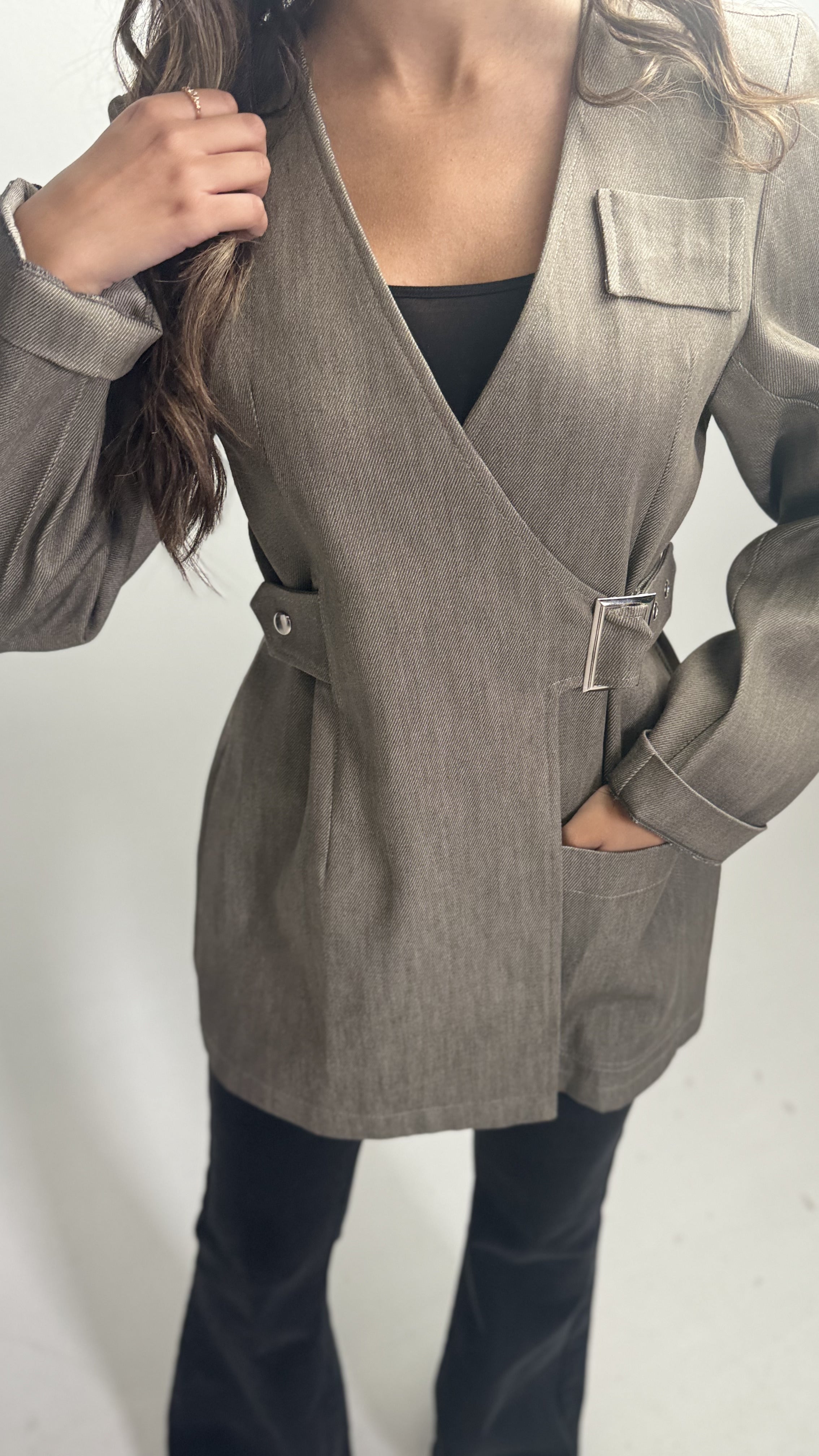 Short Jacket Gray