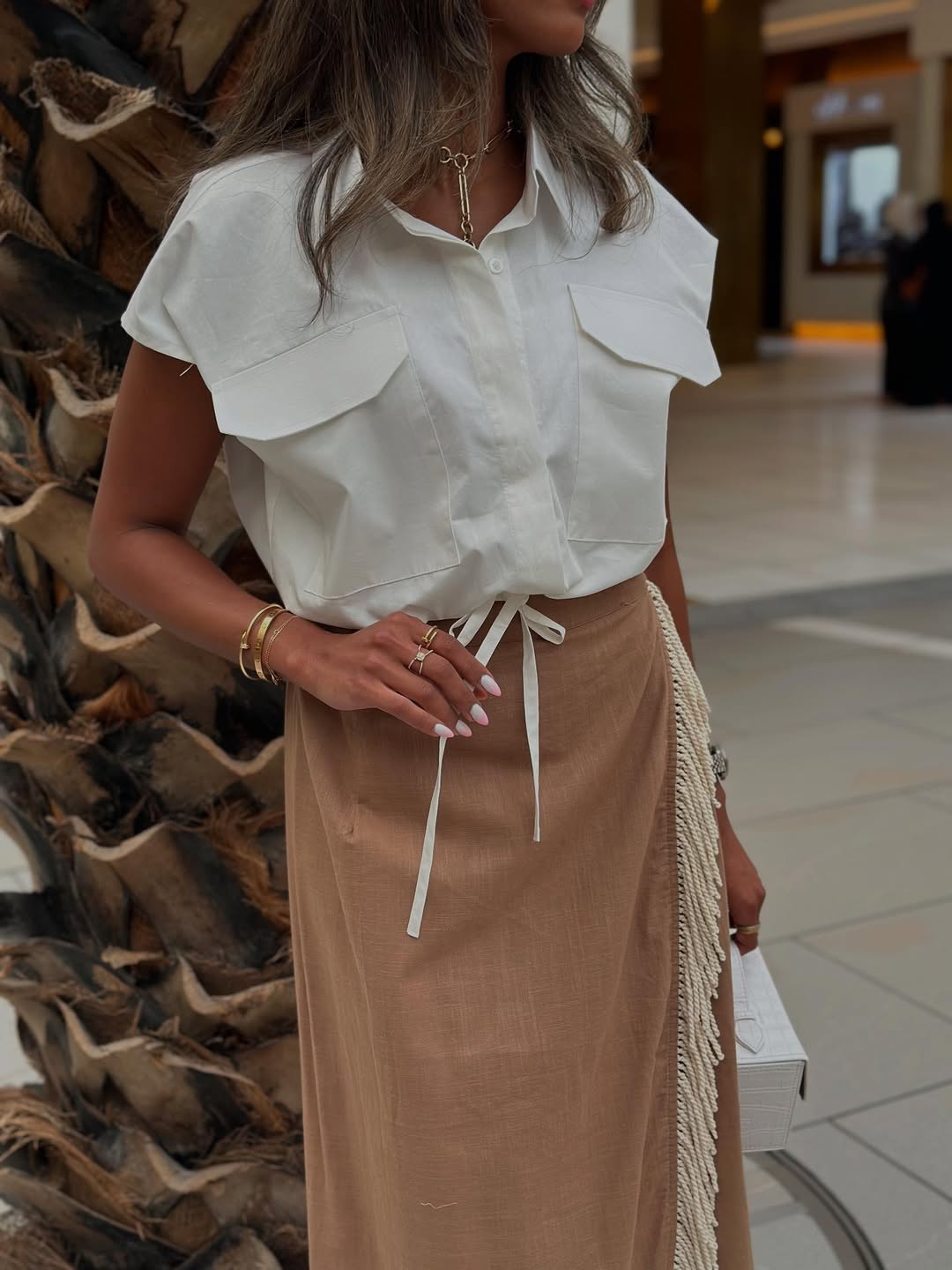 Wrap Around sarong Skirt