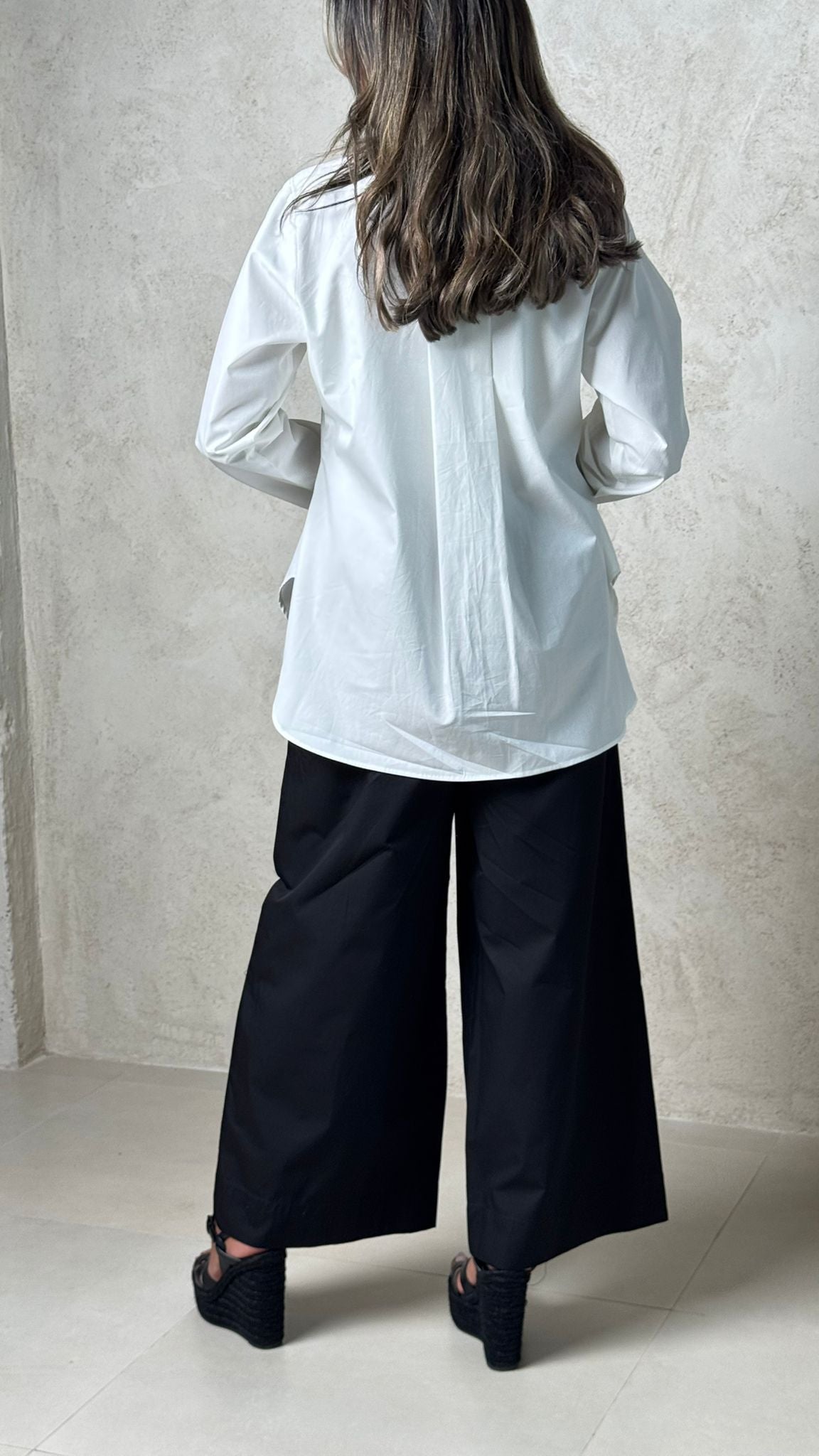 Crossline – Lace-Up Long Sleeve Shirt