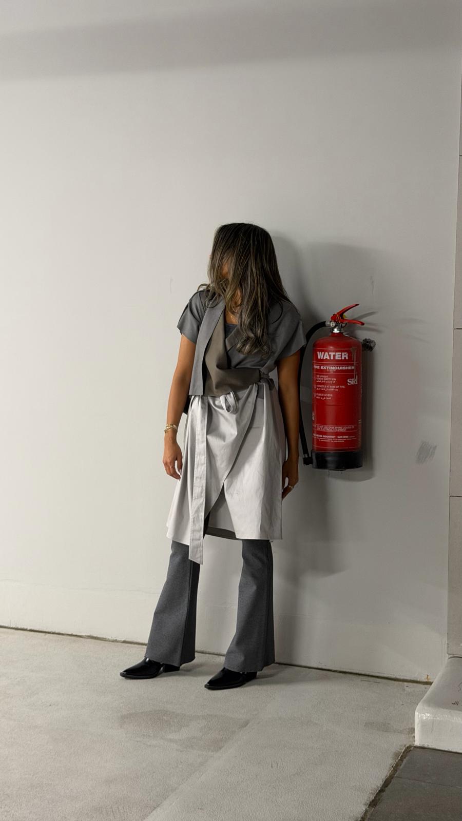 Geometric Draped Trench