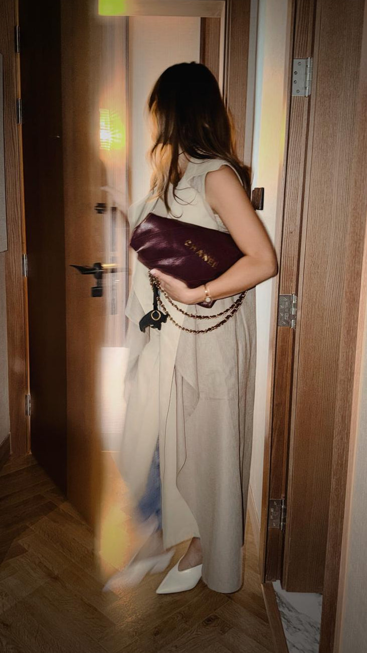 Desert Layered Drape Trench