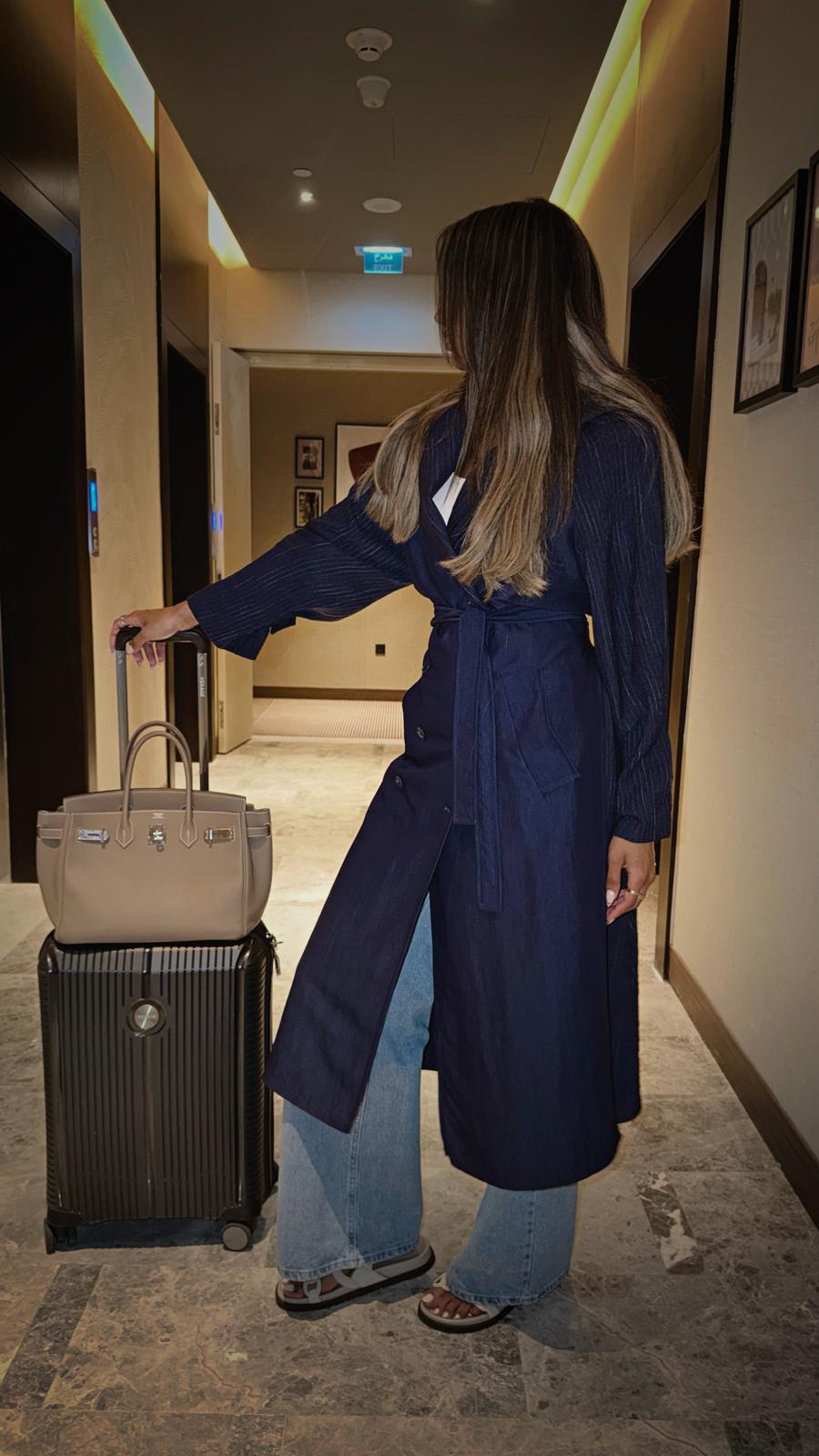 Midnight Hooded Trench
