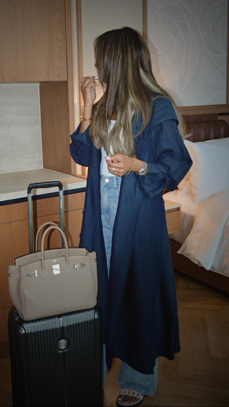Midnight Hooded Trench