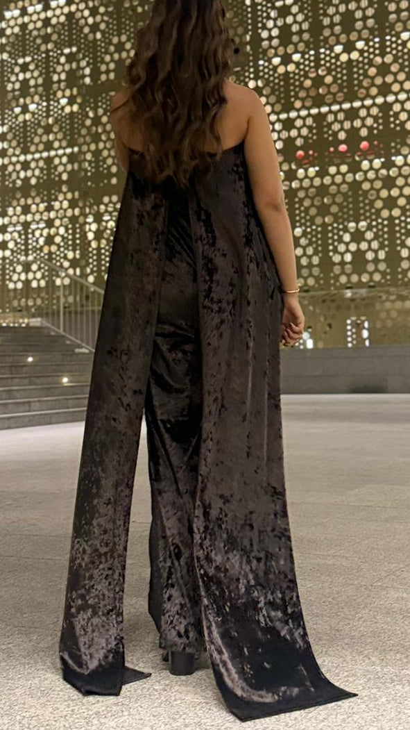 Verdant Drape Jumpsuit