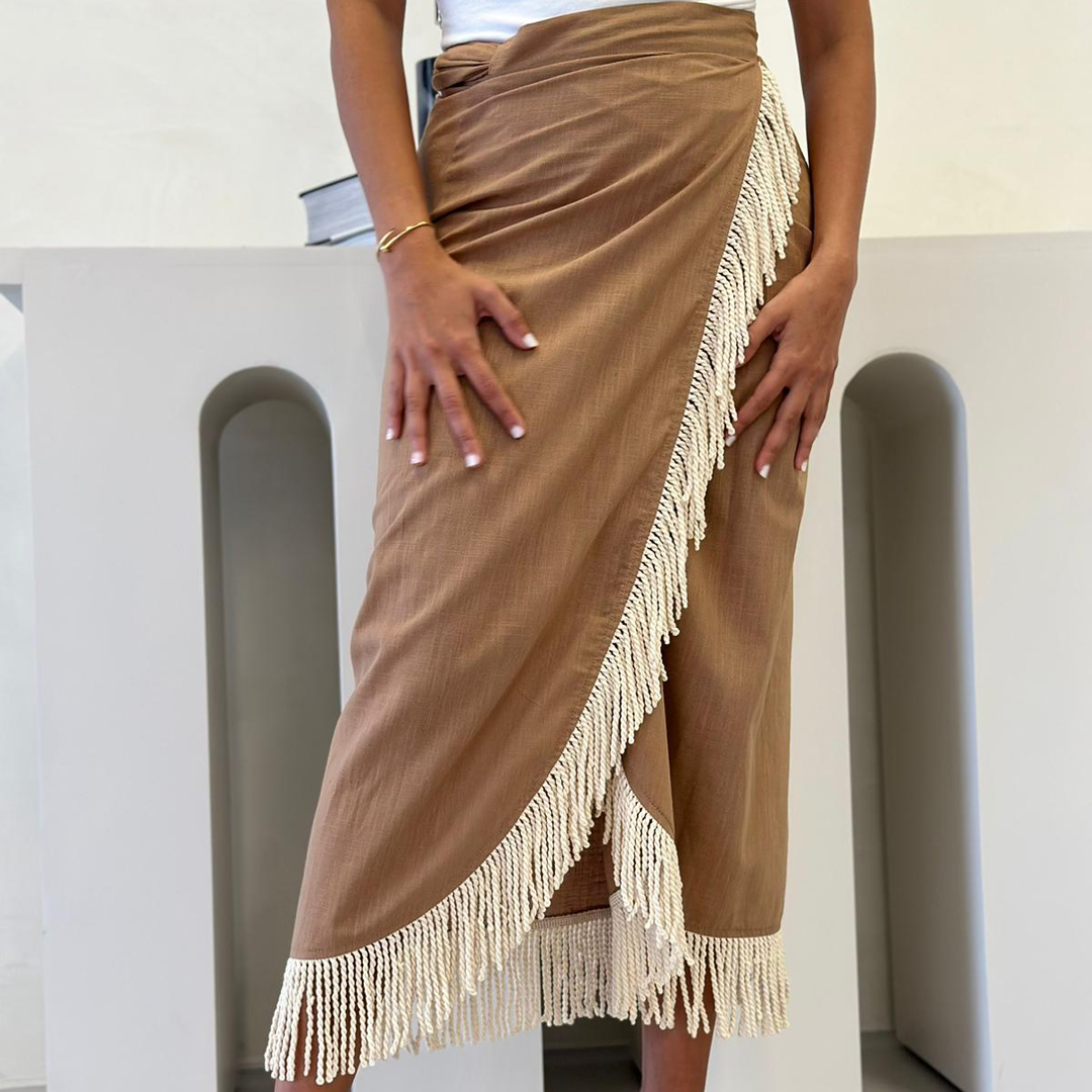 Wrap Around sarong Skirt